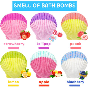 usand Mermaid Bath Bombs beautifully wrapped for gifting
