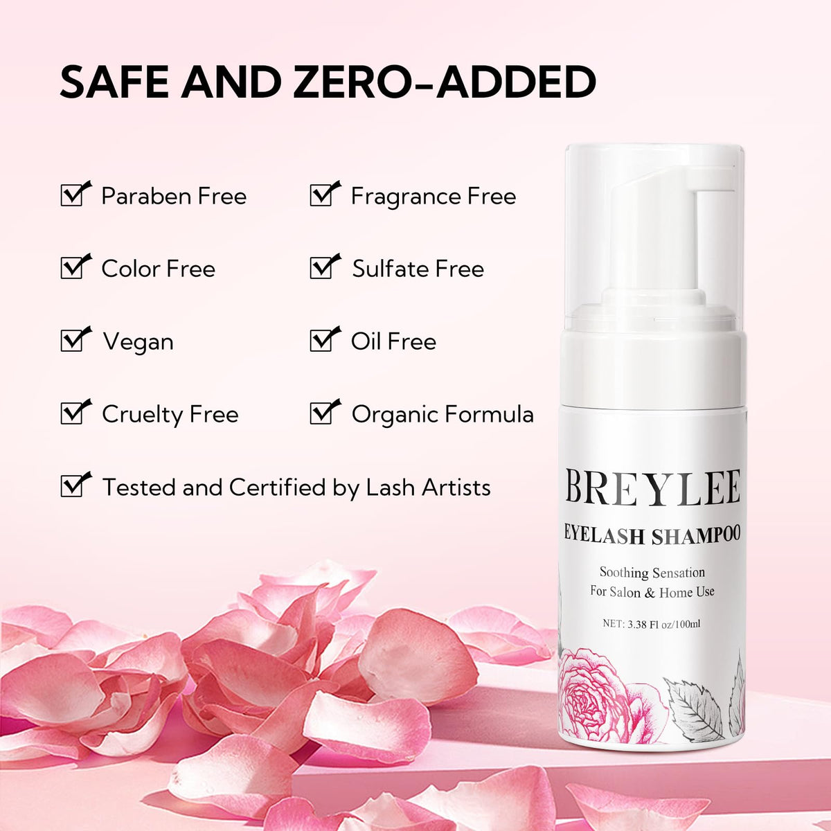 USB mini portable lash fan from BREYLEE kit