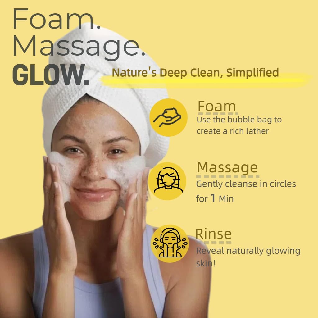 Uselective Lemon & Turmeric Soap Bar with natural ingredients