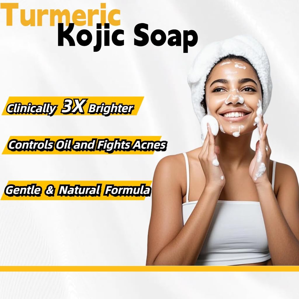 Uselective Turmeric & Lemon Glow Soap Bar Duo packaging