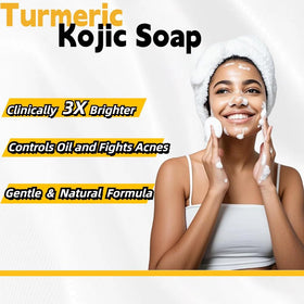 Uselective Turmeric & Lemon Glow Soap Bar Duo packaging