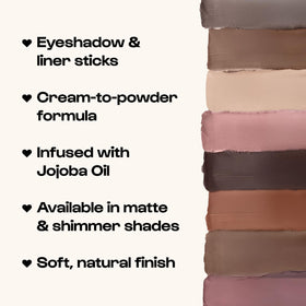 User applying ALLEYOOP 11th Hour Cream Eyeshadow Stick