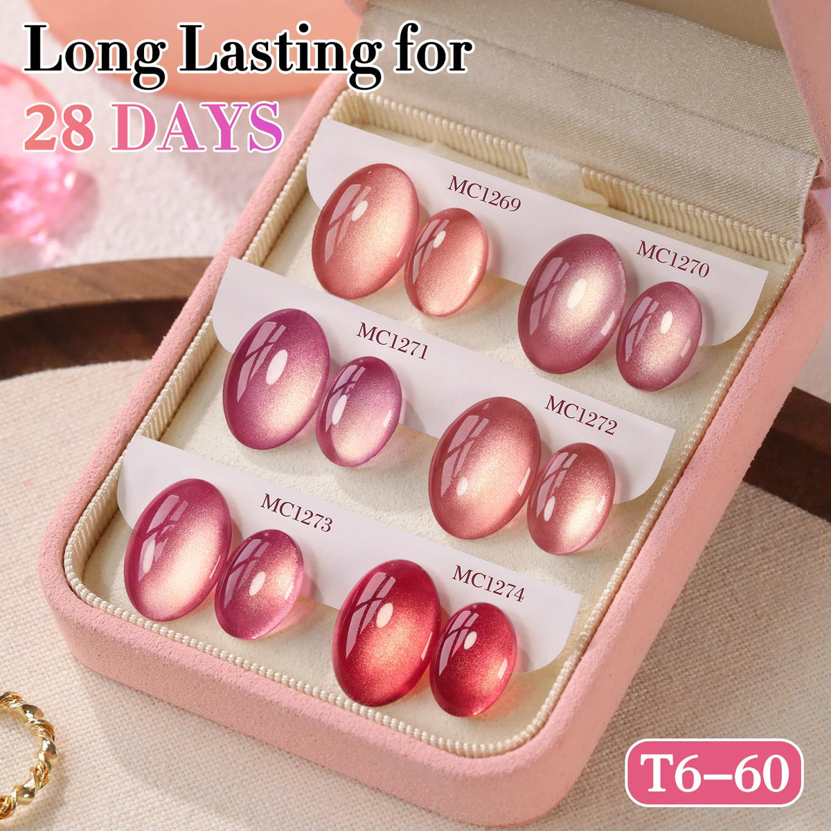 User applying Double Rhythm Gel Nail Polish at home