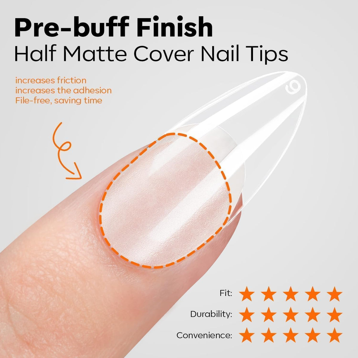 User applying modelones nail tips with UV lamp