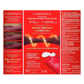 User applying REVLON ColorSilk Beautiful Color 41