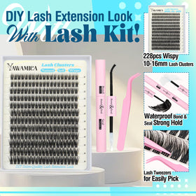 User-friendly instructions for Yawamica lash kit