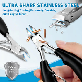 User-friendly toenail clippers designed for seniors