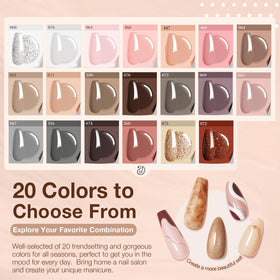 User manual and quick start guide for AZUREBEAUTY dip powder kit