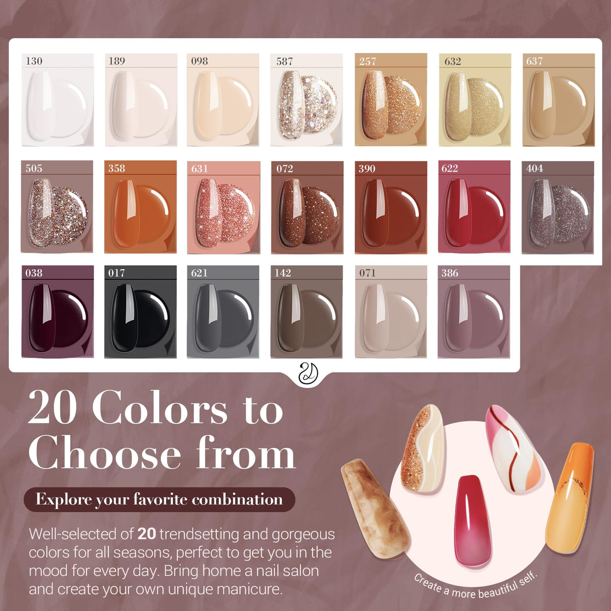 User manual for AZUREBEAUTY dip powder kit