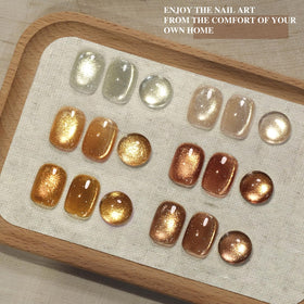 Using magnet with GAOY Glitter Cat Eye Gel Nail Polish