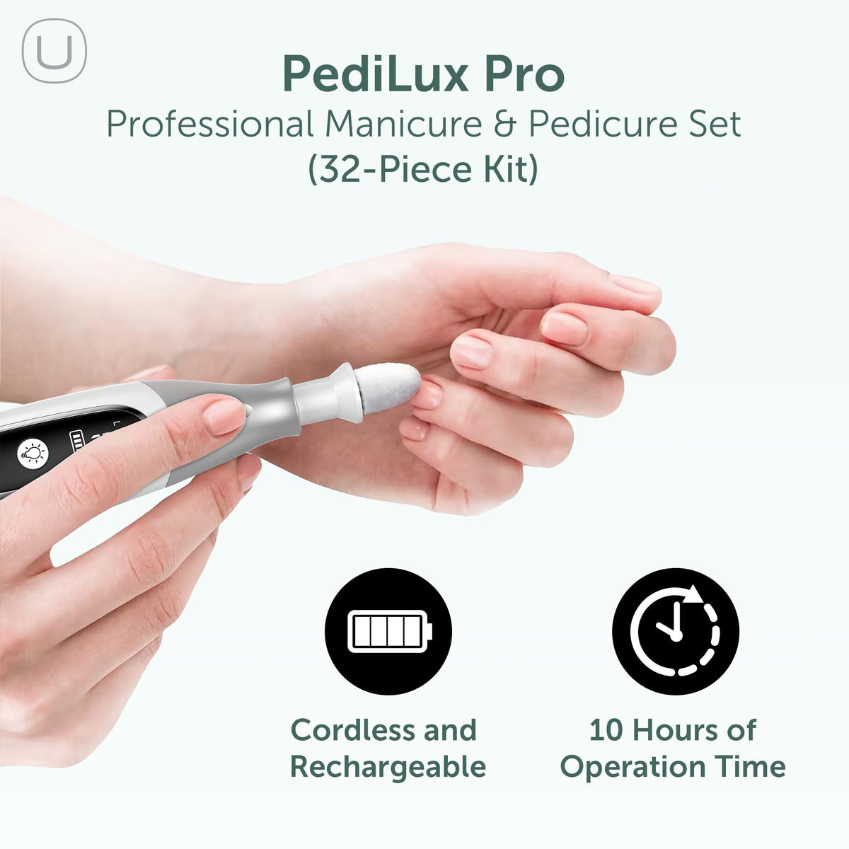 UTILYZE PediLux Pro nail drill with LED display