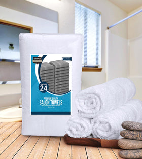 Utopia Towels 16x27 inches towels folded neatly