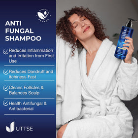 Uttse Anti-Fungal Shampoo 300 mL with herbal extracts