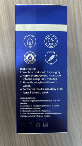 Uttse Biotin Hair Growth Shampoo texture on hand