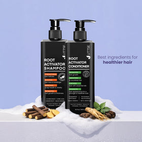 Uttse Root Activator Conditioner with shampoo companion