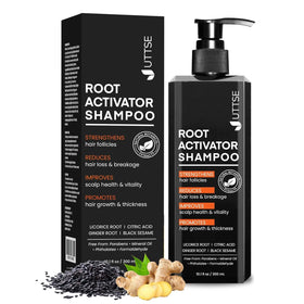 Uttse Root Activator Shampoo with fresh herbs