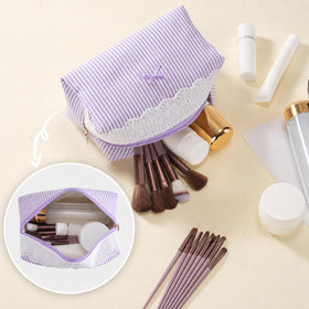 UUYUUY Makeup Bag compact size fitting in a purse