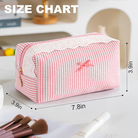UUYUUY Makeup Bag compact size in a handbag