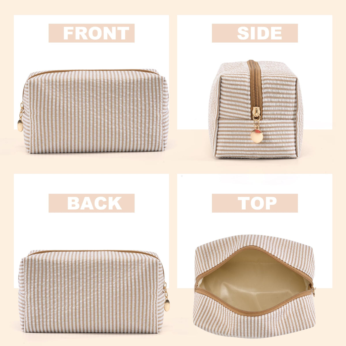 UUYUUY Makeup Bag in a handbag for easy travel