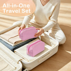 UUYUUY Makeup Bag Set with personalisation options