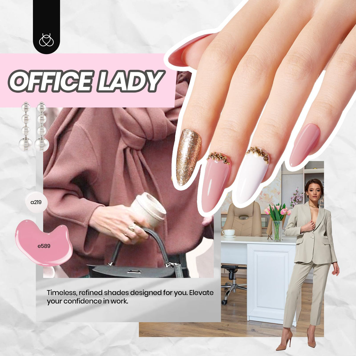 UV LED lamp included in beetles Gel Nail Polish Kit