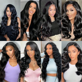 Uveous 30 Inch Glueless Wig cap design with adjustable bands