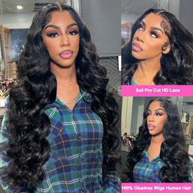 Uveous 32 Inch Glueless Wig displayed on a mannequin