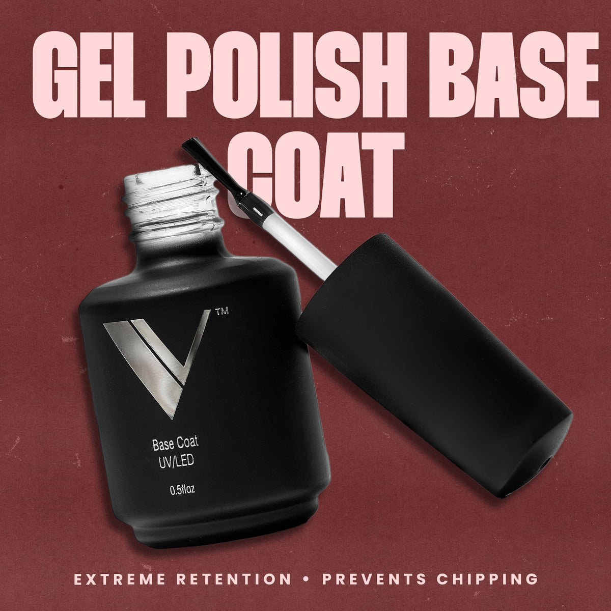V Beauty Pure Gel Base Coat 15mL back view