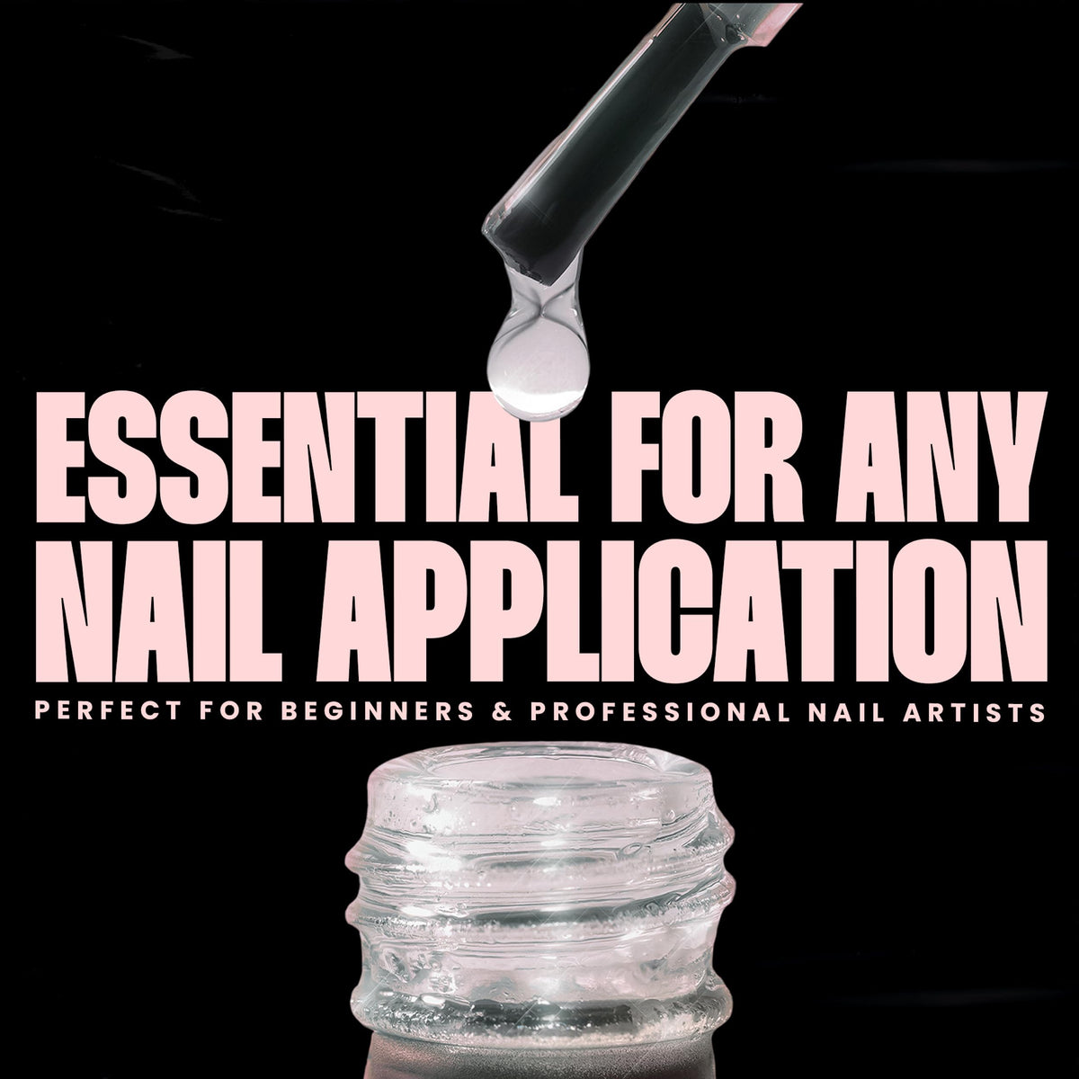 V Beauty Pure Gel Base Coat 15mL on a nail care table