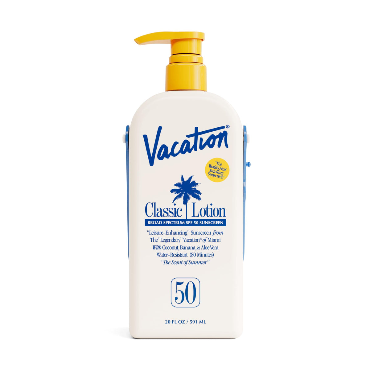 VACATION Classic SPF 50 Sunscreen Lotion 20 fl oz front view