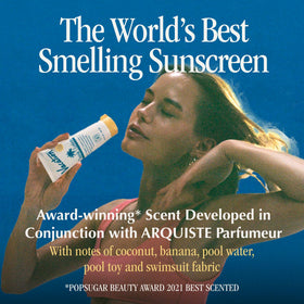 VACATION Mini Classic SPF 50 Sunscreen Lotion application on skin