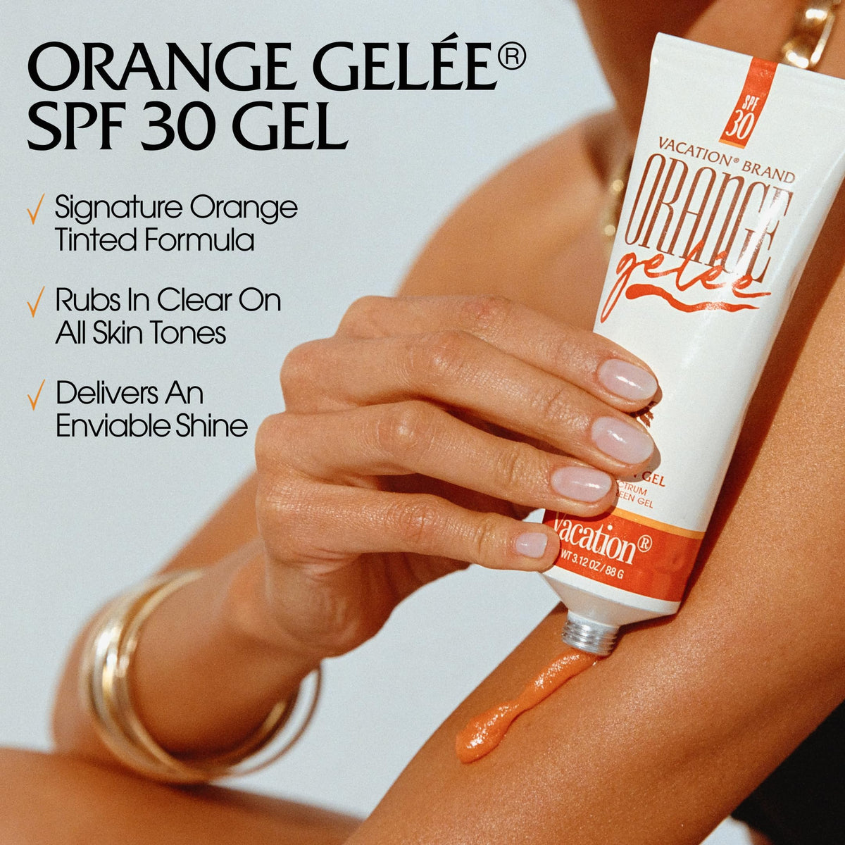 VACATION Orange Gelée Air Freshener packaging