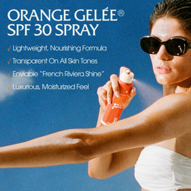 VACATION Orange Gelée SPF 30 Sunscreen Gel and Spray side view