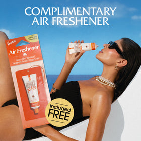 VACATION Orange Gelée SPF 30 Sunscreen Gel application on skin