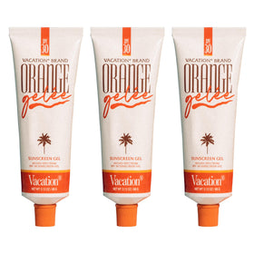 VACATION Orange Gelée SPF 30 sunscreen gel tube front view