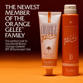 VACATION Orange Gelée SPF 30 Sunscreen Spray side view