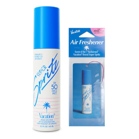 VACATION Super Spritz SPF 50 Face Sunscreen Spray front view