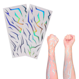 Vagilelf K-Style Demon Mark Temporary Tattoos front view