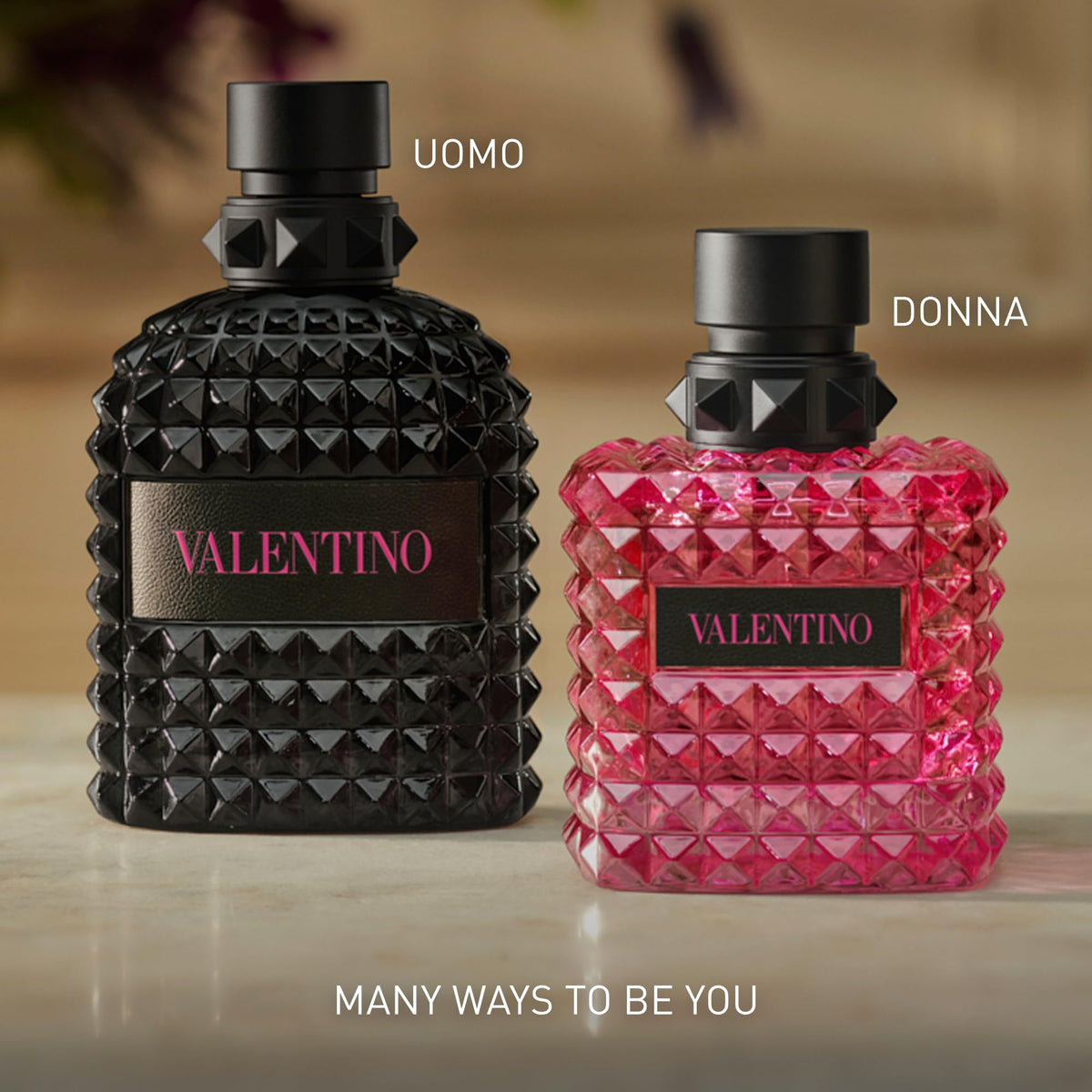 Valentino Born in Roma Uomo Extradose Eau de Parfum 100ml on elegant surface