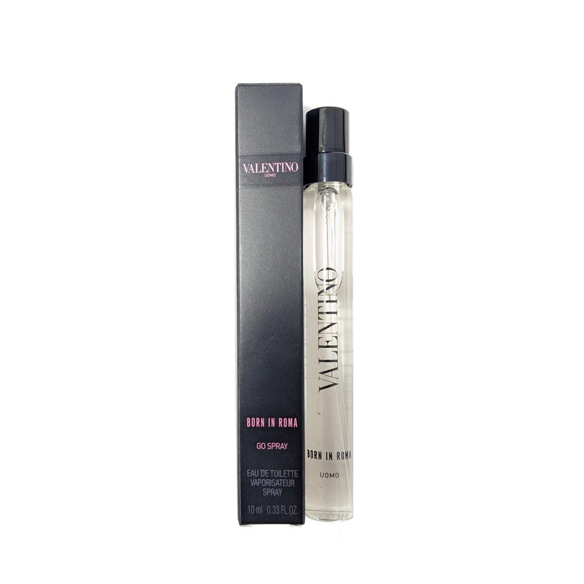 Valentino Uomo Born in Roma Eau de Toilette 0.33 oz spray bottle front view