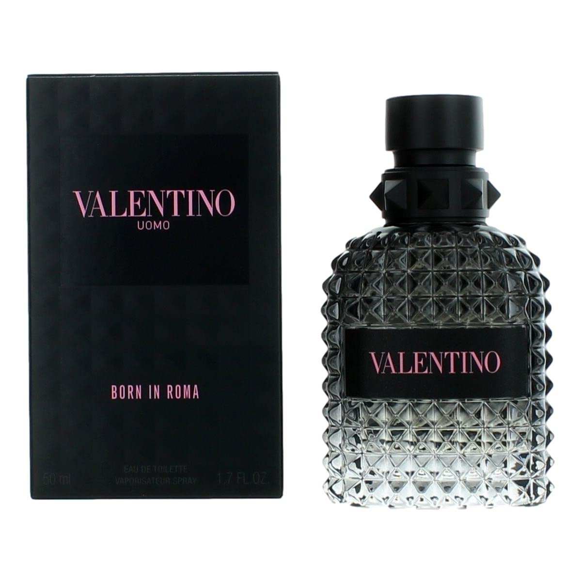 Valentino Uomo Born In Roma Eau de Toilette 1.7 Fl Oz bottle front view