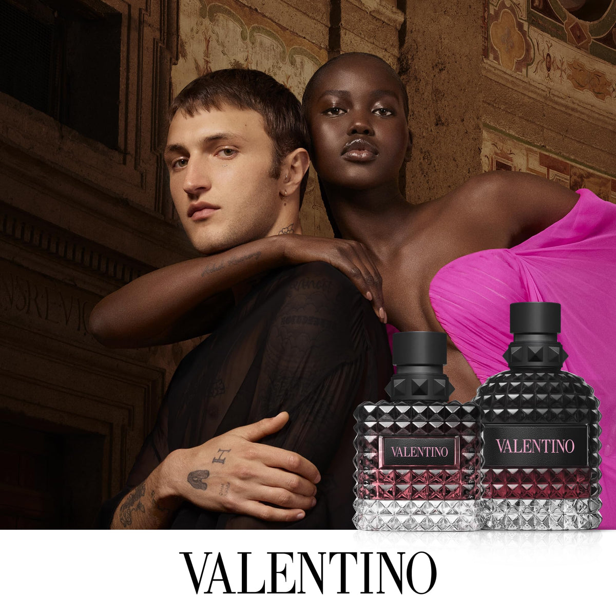 Valentino Uomo Born In Roma Intense packaging box