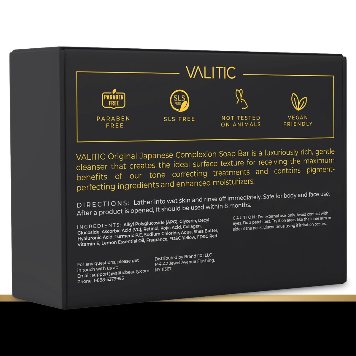 VALITIC soap in a bathroom setting with plants