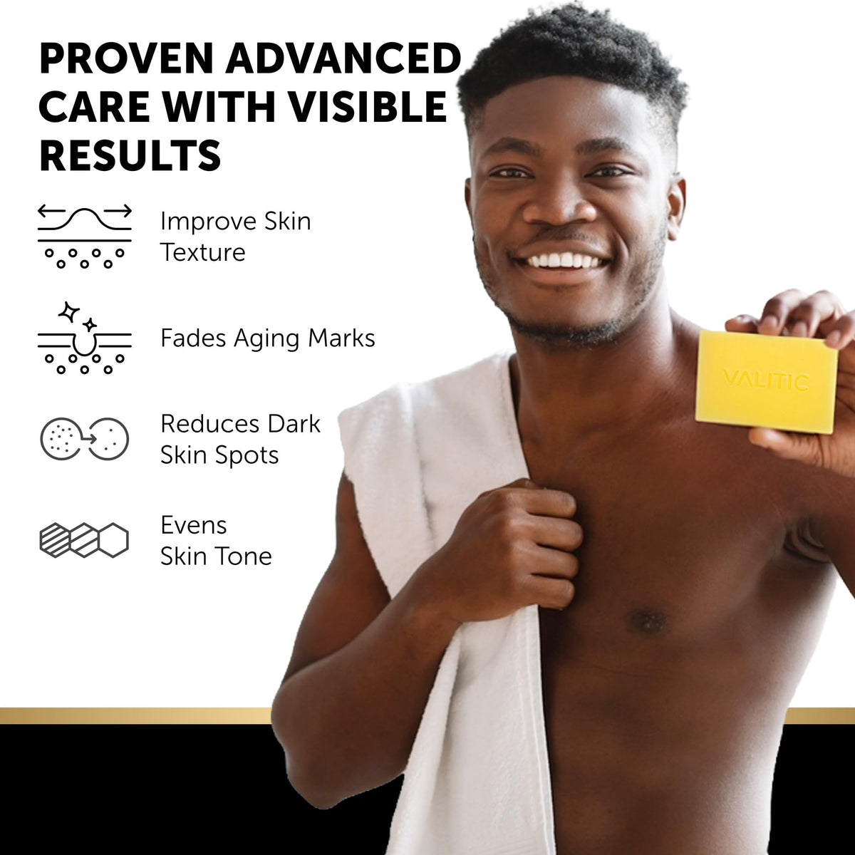 VALITIC soap lathering on hands