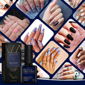 VALITIC Strong Nail Glue application process