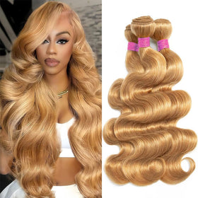 Vallbest Honey Blonde Body Wave Bundle front view
