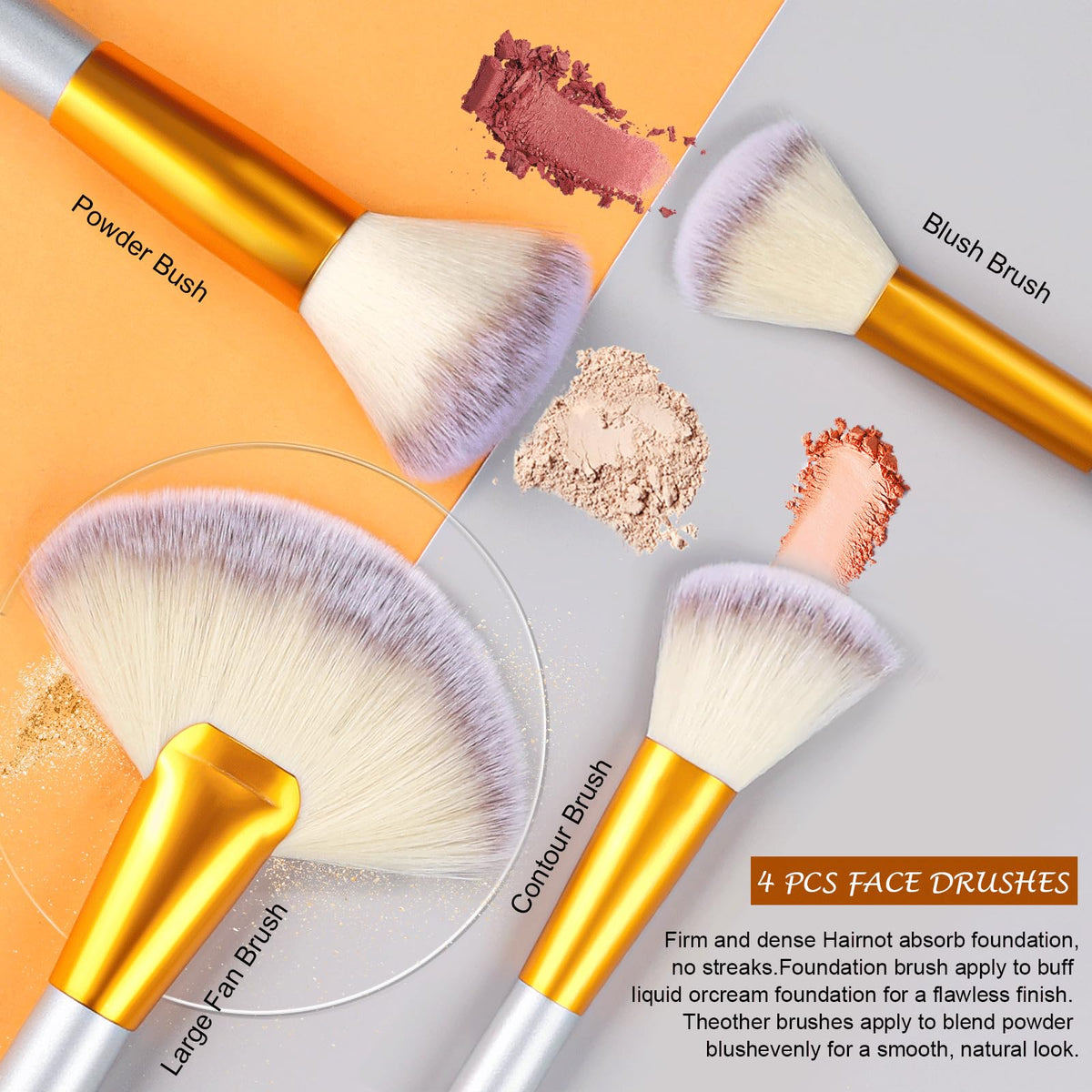 Vander foundation brush from 24Pcs set