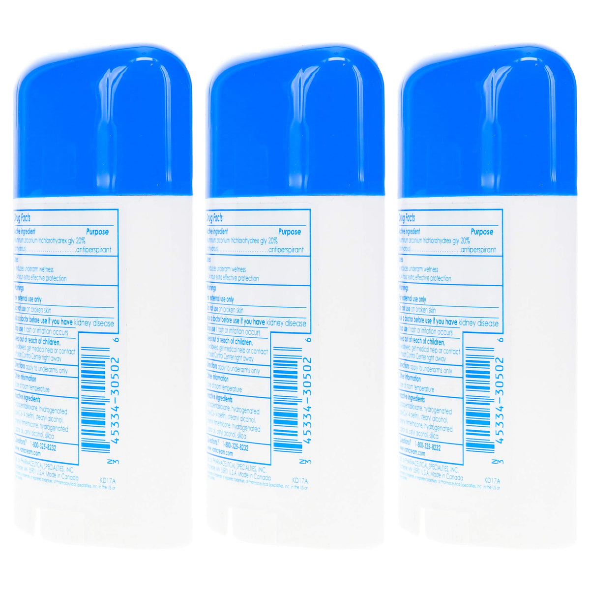 Vanicream Anti-Perspirant Deodorant application demonstration