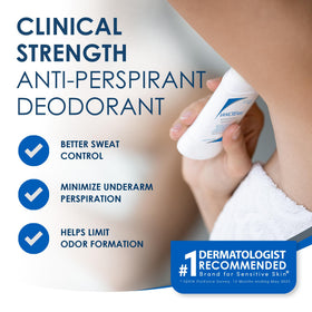 Vanicream Antiperspirant Deodorant Stick back view