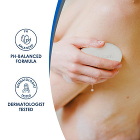 Vanicream Cleansing Bar 3.9 Oz lathering on skin